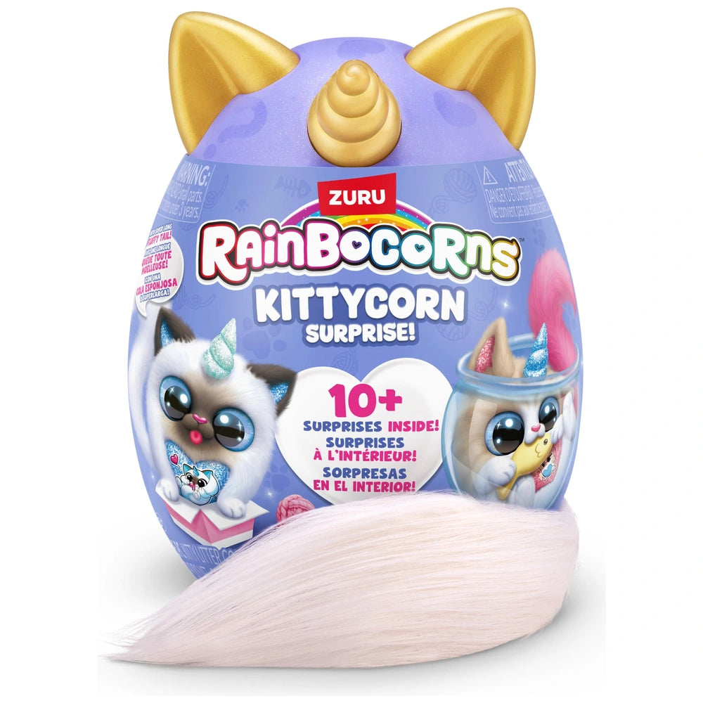 Rainbocorns Kittycorn Surprise Plush Soft Toy Assorted