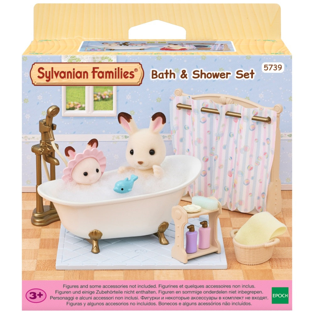 Sylvanian Families Bath And Shower Set