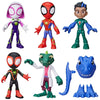 SpiderMan Spidey And His Amazing Friends Dino Heroes And Lizard Figure Set