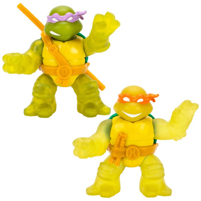 Teenage Mutant Ninja Turtles Heroes Of Goo Jit Zu Twin Pack Donatello / Michelangelo