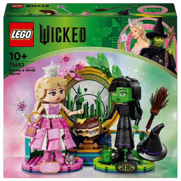 Lego Wicked 75682 Elphaba And Glinda Figures