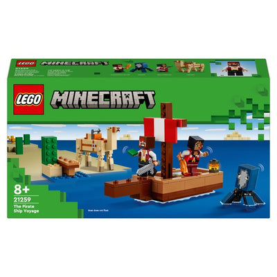 Lego Minecraft 21259 The Pirate Ship Voyage