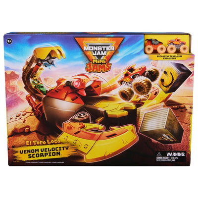 Monster Jam Mini Jams El Toro Loco Mini Scorpion Playset