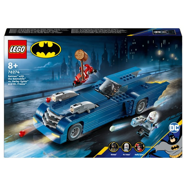 Lego DC 76274 Batman With Batmobile vs Harley Quinn And Mr Freeze