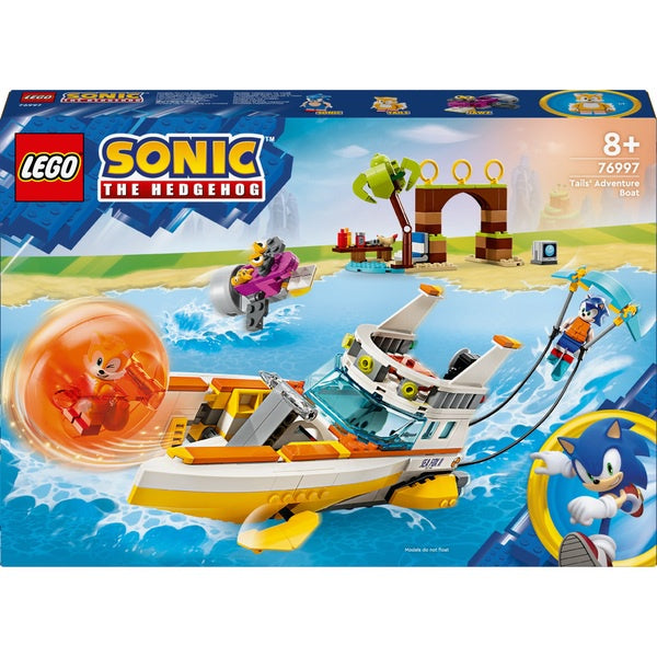 Lego Sonic The Hedgehog 76997 Tail's Adventure Boat