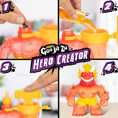 Heroes Of Goo Jit Zu Hero Creator Make Your Own Blazagon Playset