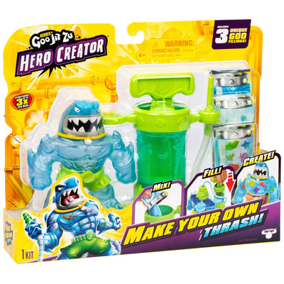 Heroes Of Goo Jit Zu Hero Creator Make Your Own Thrash Playset