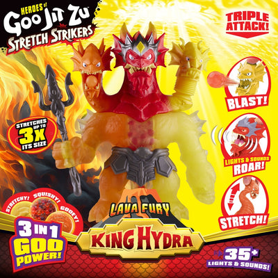 Heroes Of Goo Jit Zu Lava Fury King Hydra