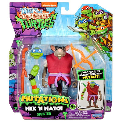 Teenage Mutant Ninja Turtles Mutations Mix n' Match Figure Splinter