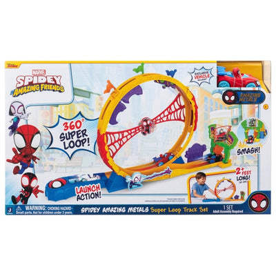 SpiderMan Spidey And His Amazing Friends Super Loop Track Set