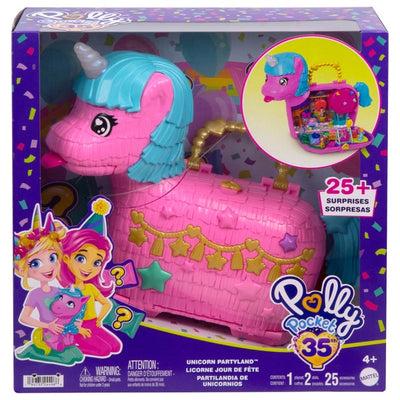 Polly Pocket Unicorn Partyland Compact Playset