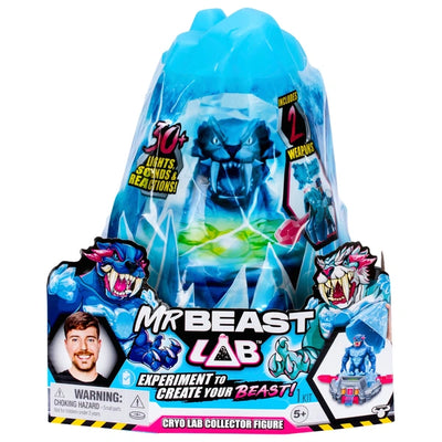 Mr Beast Lab Cryo Lab Collector Figure