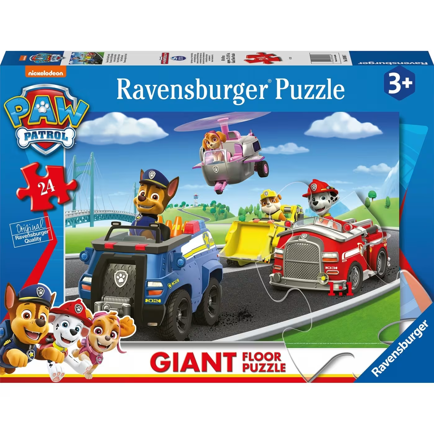 Paw Patrol 24pc Giant Floor Jigsaw puzzle