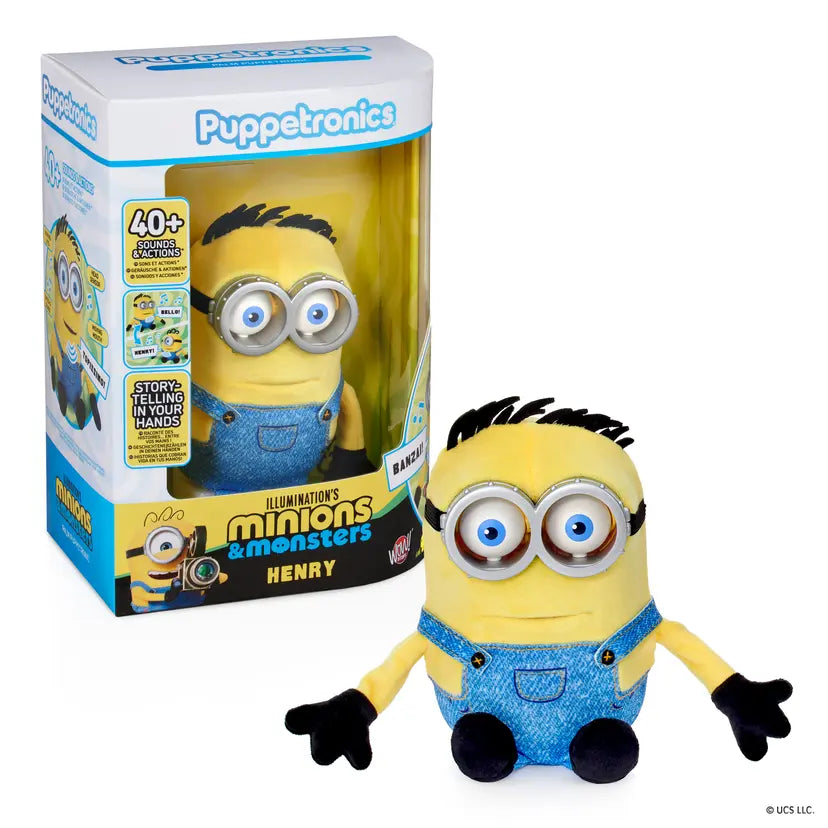 Despicable Me Puppetronics Minions Henry