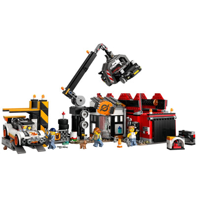 Lego City 60472 Scrapyard With Cars