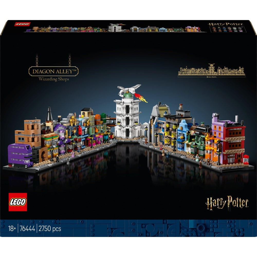 Lego Harry Potter 76444 Diagon Alley Wizarding Shops Set