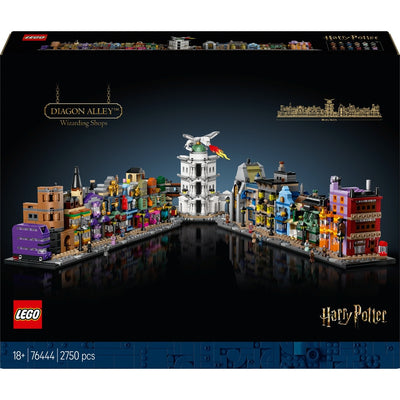 Lego Harry Potter 76444 Diagon Alley Wizarding Shops Set