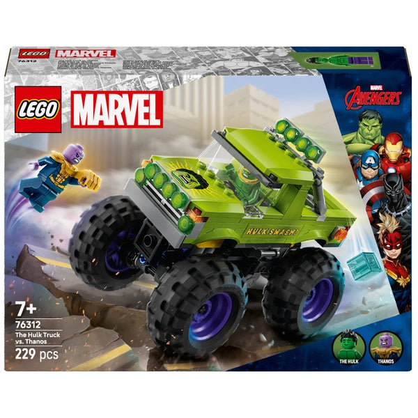 Lego Marvel 76312 The Hulk Truck vs Thanos