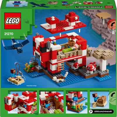 Lego Minecraft 21270 The Mooshroom House