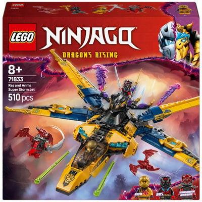 Lego Ninjago 71833 Ras And Arin's Super Storm Jet