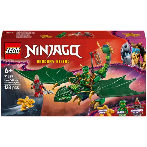 Lego Ninjago 71829 Lloyd's Green Forest Dragon