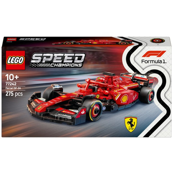 Lego Speed Champions 77242 Ferrari SF-24 F1 Race Car Set