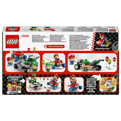 Lego Super Mario 72034 Mario Kart Baby Mario vs Baby Luigi