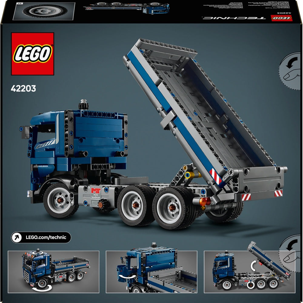 Lego Technic 42203 Tipping Dump Truck Set