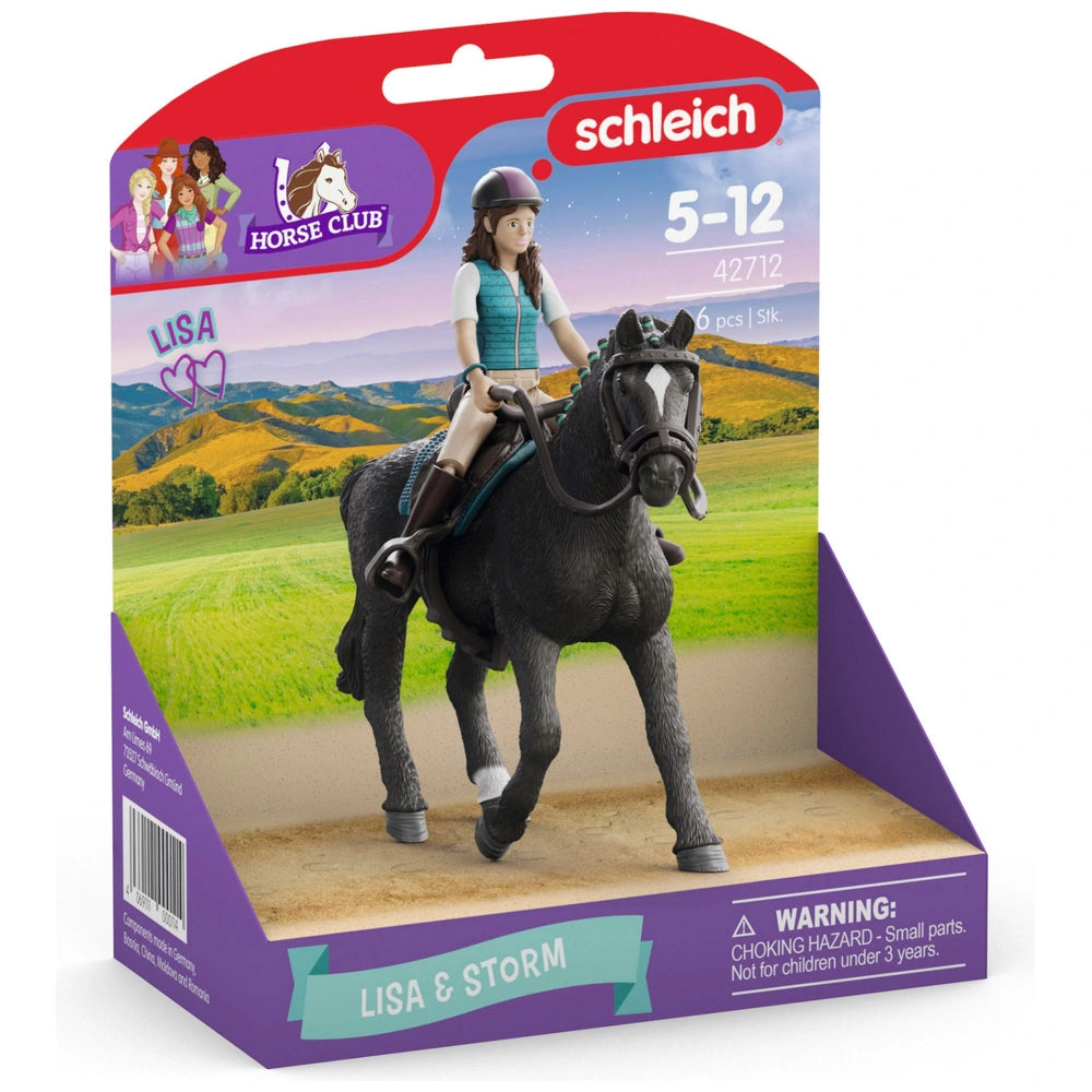 Schleich Horse Club 42712 Lisa And Storm Horse Set