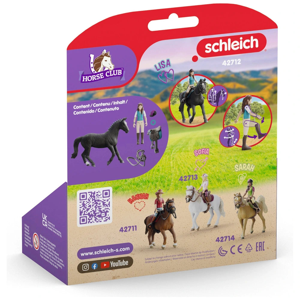 Schleich Horse Club 42712 Lisa And Storm Horse Set