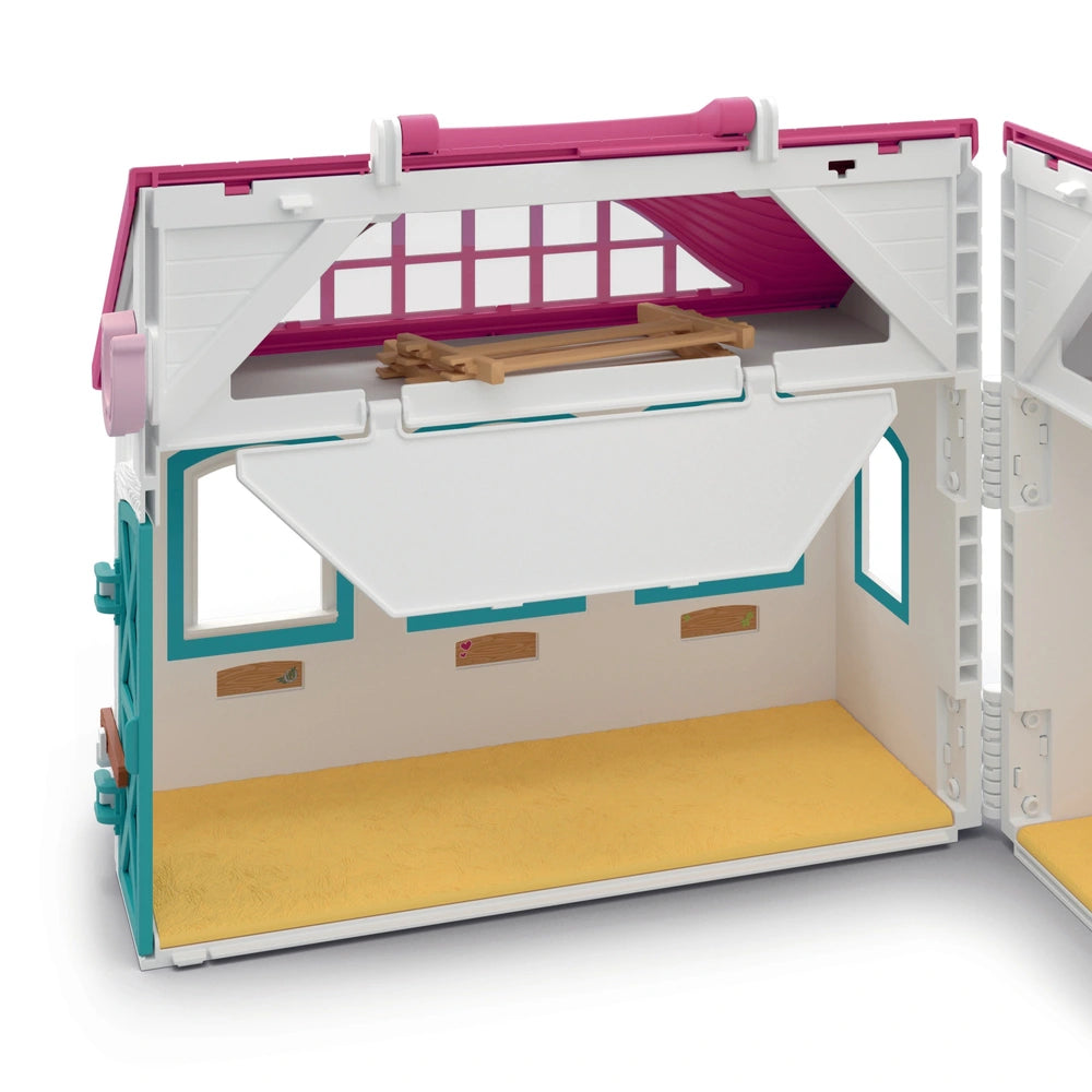 Schleich Horse Club 42703 Open Stable Little Horseshoe Playset