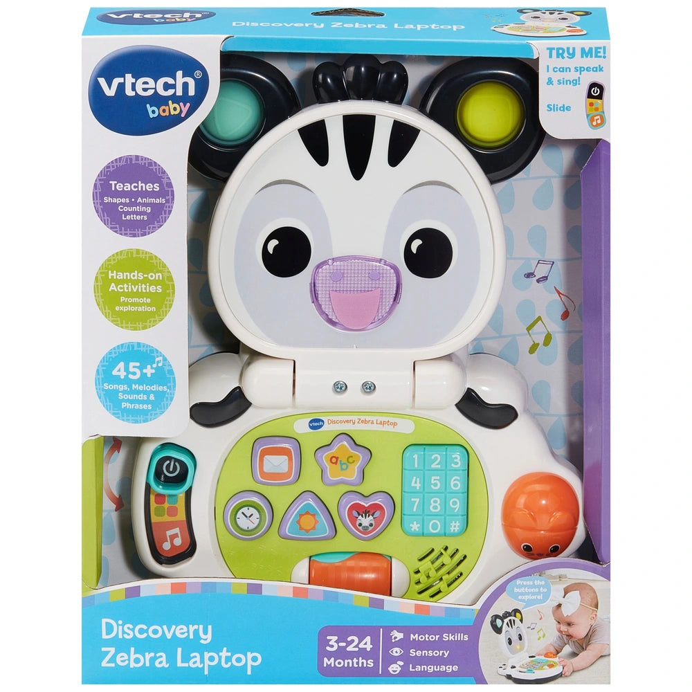 VTech Discovery Zebra Laptop