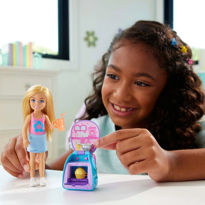 Barbie Family And Friends Chelsea Doll And Cupcake Baking Backpack Accessories