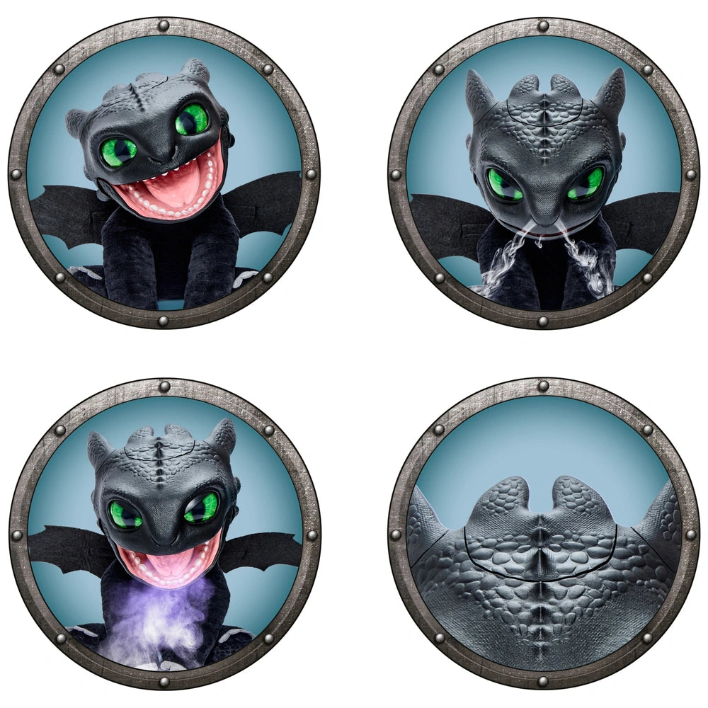Dreamworks How To Train Your DragonToothless Puppetronic Interactive Toy