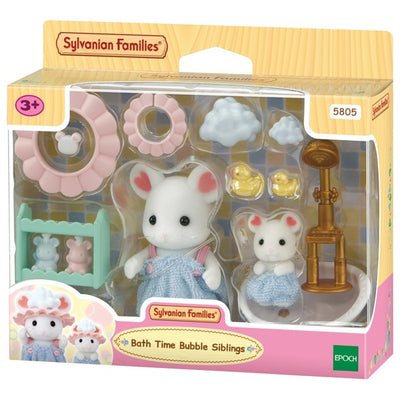 Sylvanian Families Bath Time Bubble Siblings