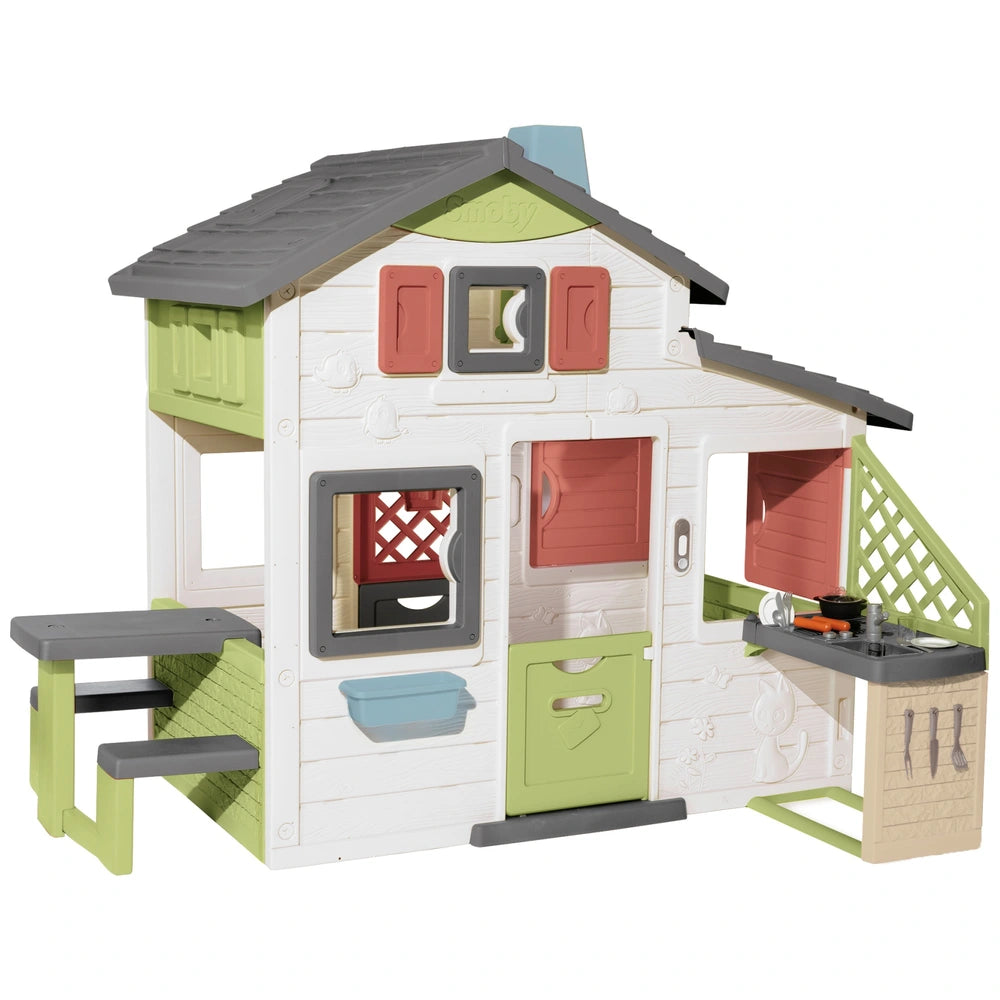 Smoby Life Neo Friends Playhouse With Kitchen