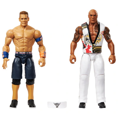 WWE Wrestling Figure Twin Pack The Rock vs John Cena