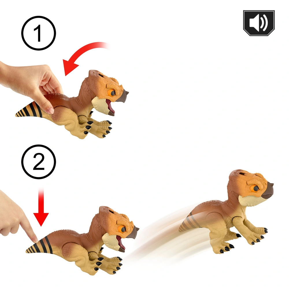 Jurassic World Primal Protector Dinosaur Interactive Toy Aquilops Dolores