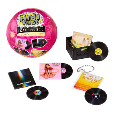 MGA Mini Verse Make It Mini Real Music Vinyl Record Assortment