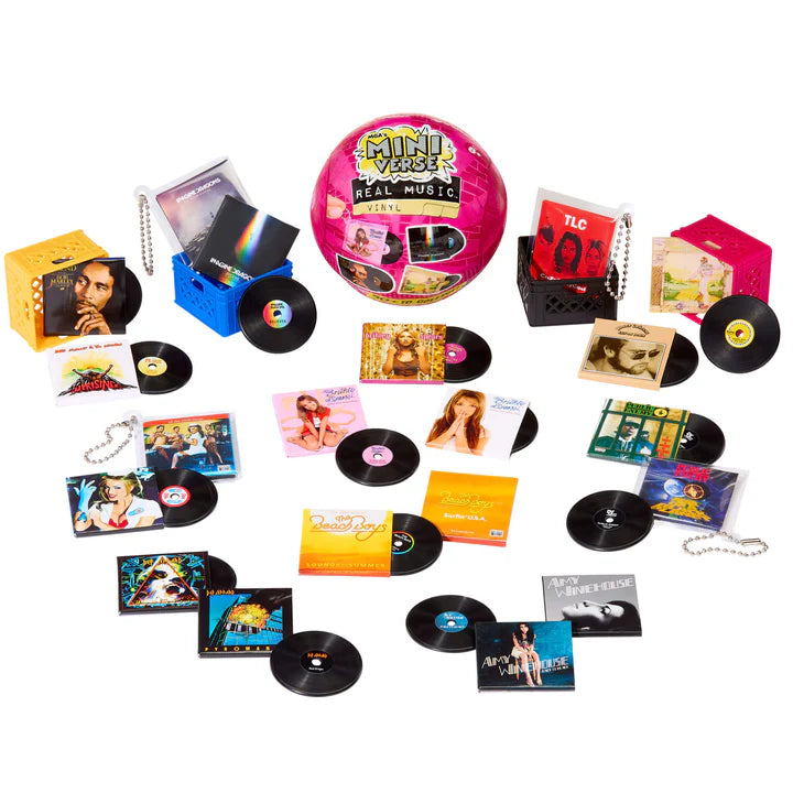 MGA Mini Verse Make It Mini Real Music Vinyl Record Assortment