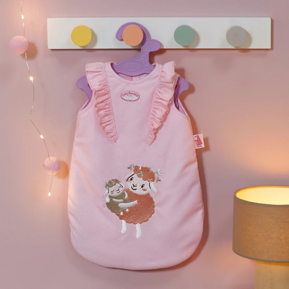 Baby Annabell Sleeping Bag For 36/43cm Dolls Flower Design