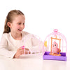 Little Live Pets My Really Real Bird And Cage Purple