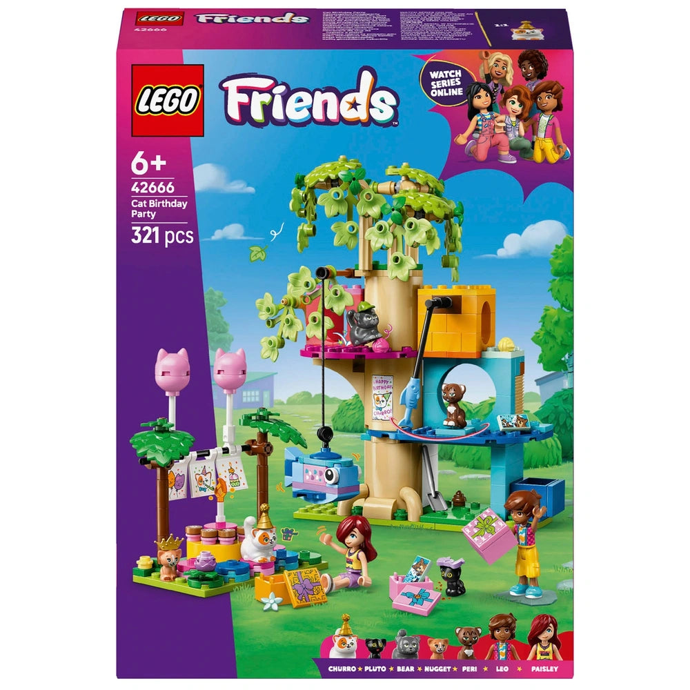 Lego Friends 42666 Cat Birthday Party