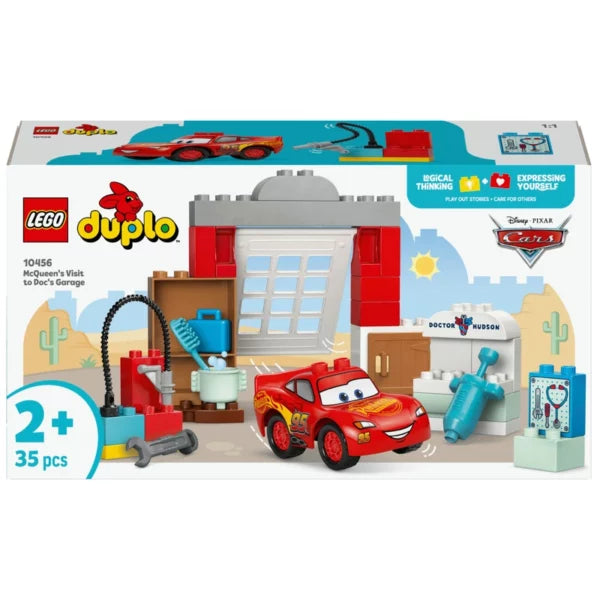Lego Duplo 10456 Disney Cars McQueen's Visit To Doc's Garage