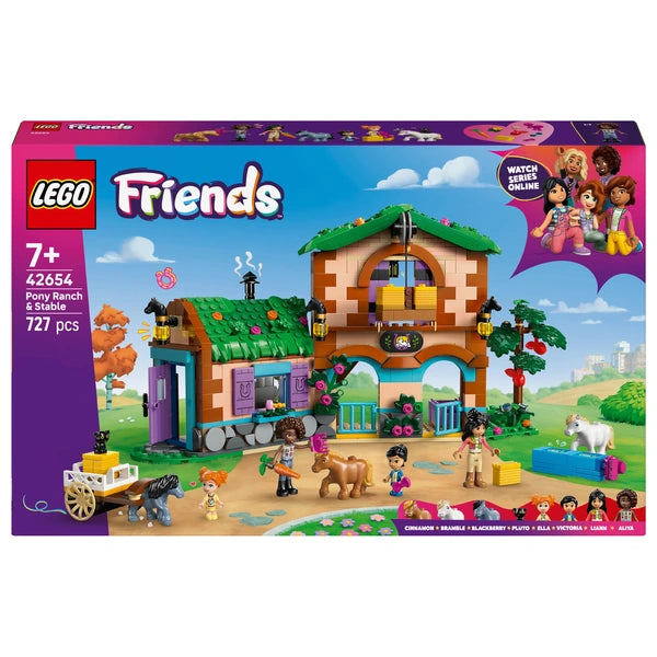Lego Friends 42654 Pony Ranch And Stable