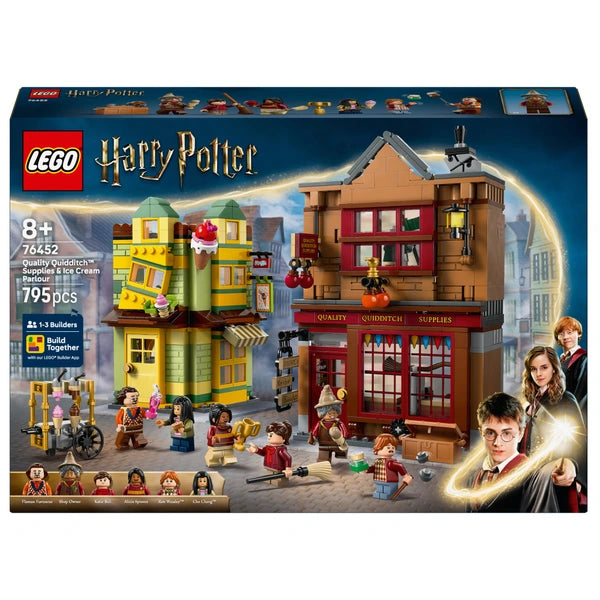 Lego Harry Potter 76452 Quality Quidditch Supplies And Ice Cream Parlour