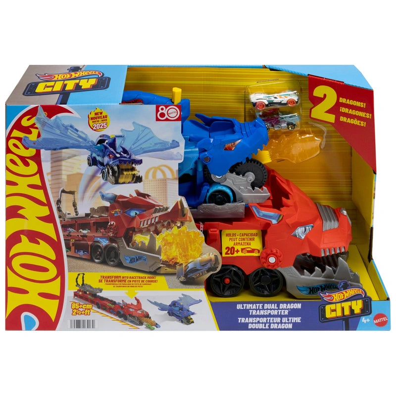 Hot Wheels City Dual Dragon Ultimate Hauler
