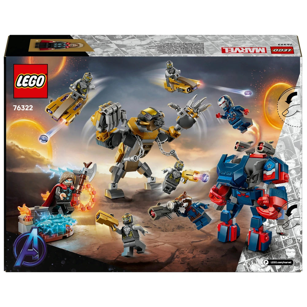 Lego Marvel 76322 Avengers Endgame Thor vs Chitauri