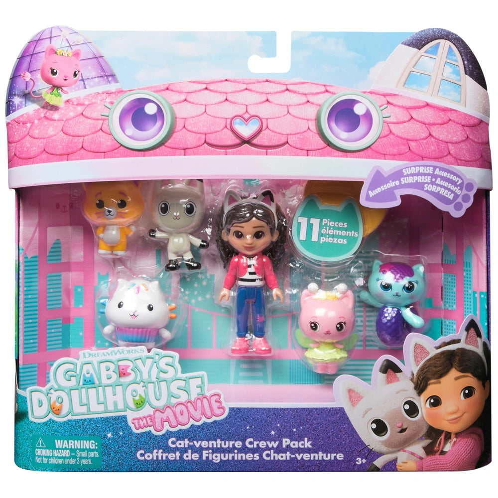 Gabby's Doll House Cat-venture 7pc Figure Pack