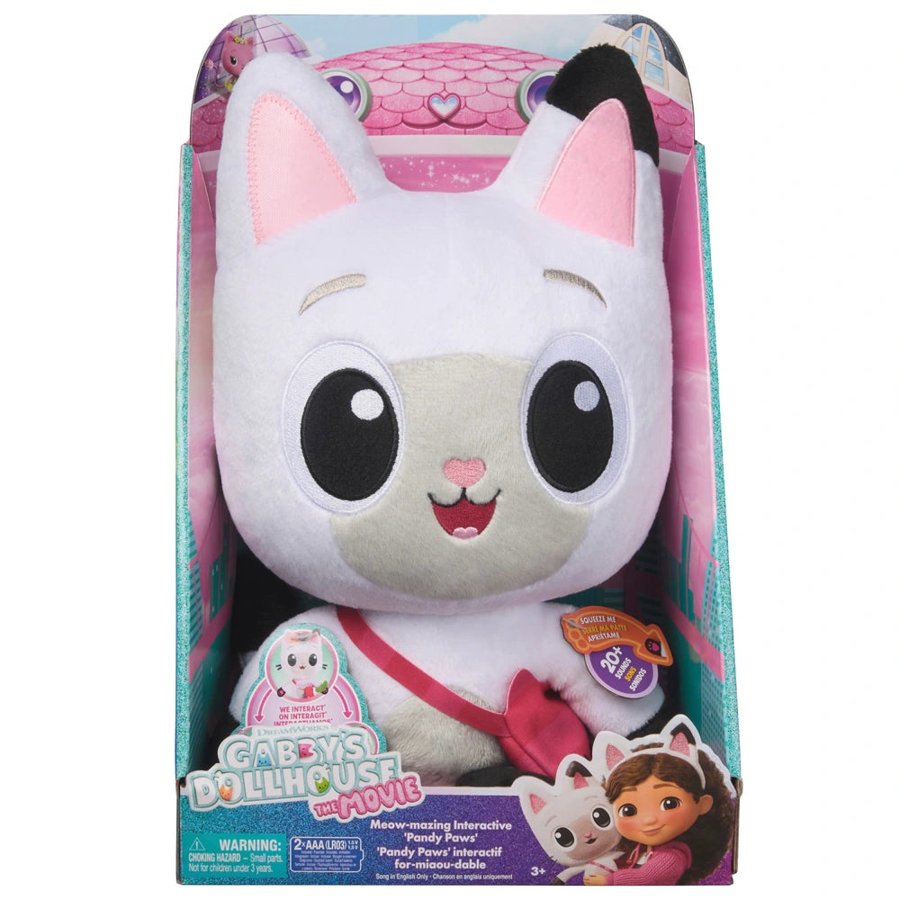 Gabby's Doll House Meow-mazing Interactive Pandy Paws Soft Toy